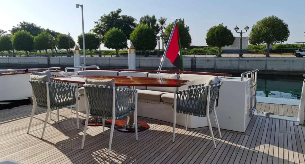 Saadiyat Sovereign 120 yacht rental Abu Dhabi photo 4