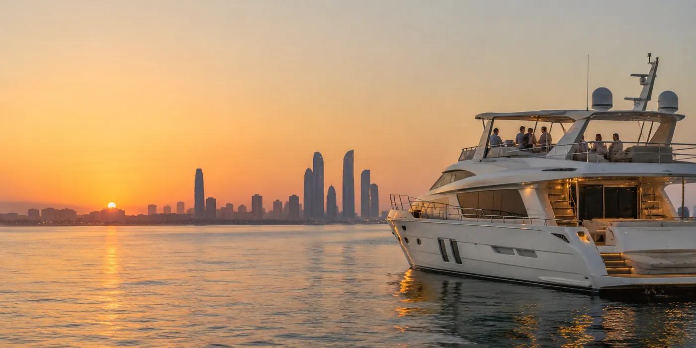Party yacht Abu Dhabi