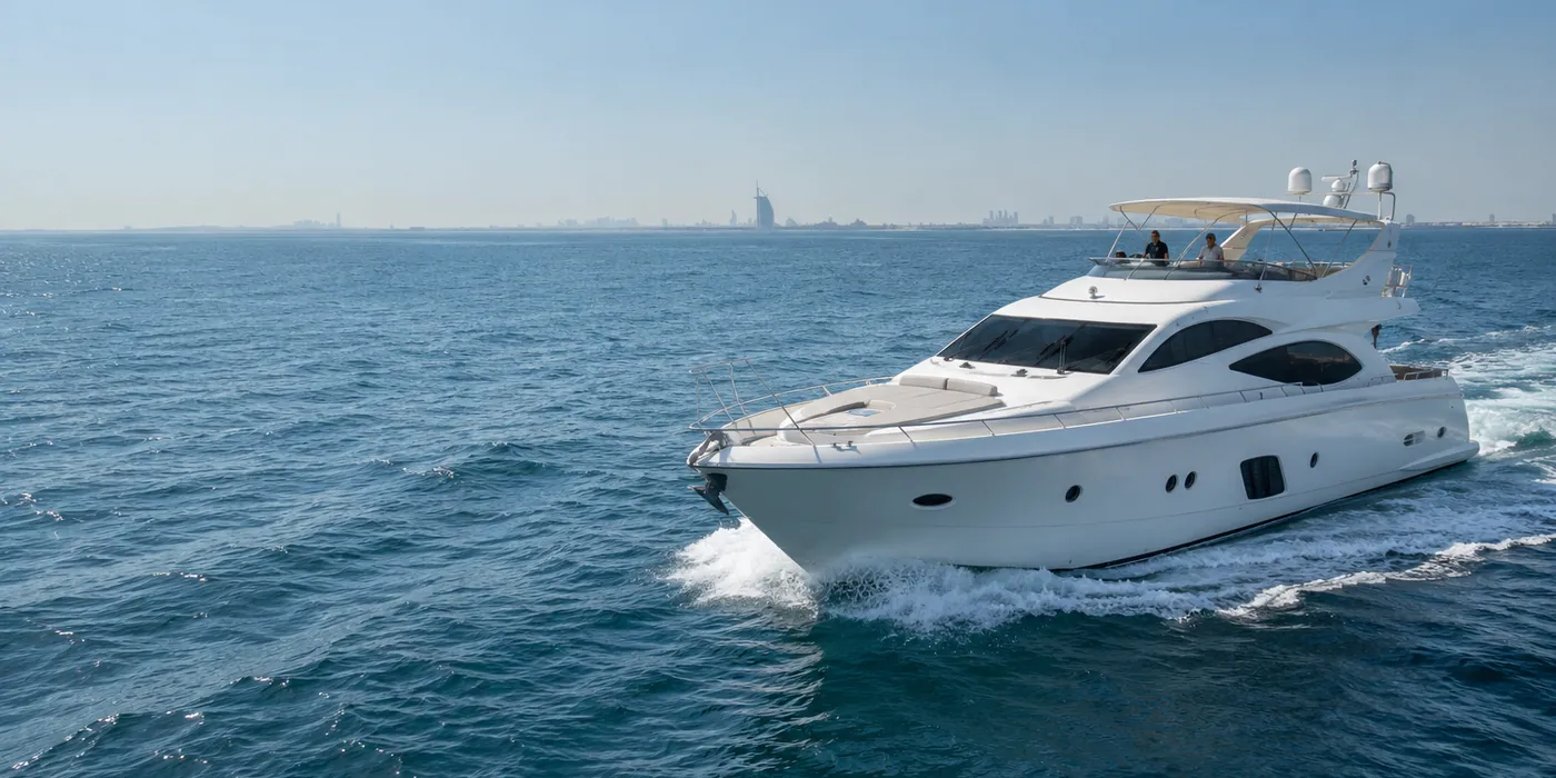 Abu Dhabi to Dubai by Yacht