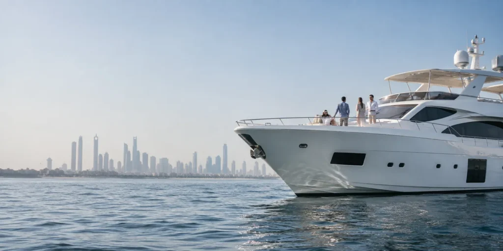 Corporate yacht charter Dubai