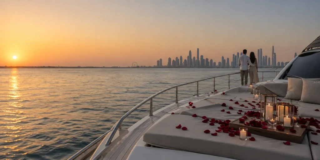 Proposal yacht Dubai
